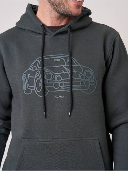 Sweat homme avec imprimé graphique voiture 'deeluxe' - Kiabi