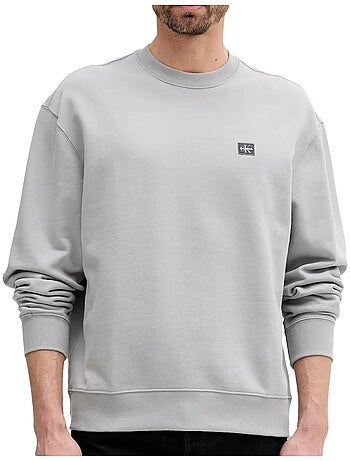 Sweat Homme Calvin Klein Jeans Badge Terry