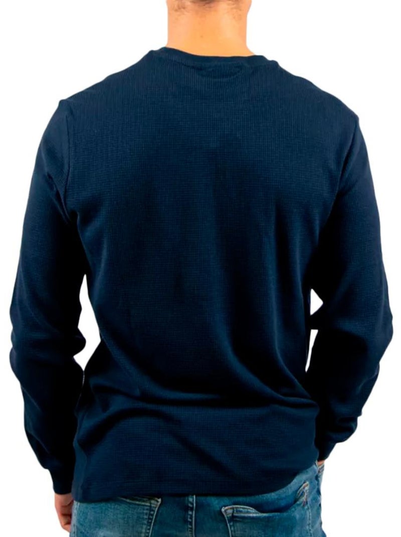 Sweat Homme Calvin Klein Jeans Bleu marine - Kiabi