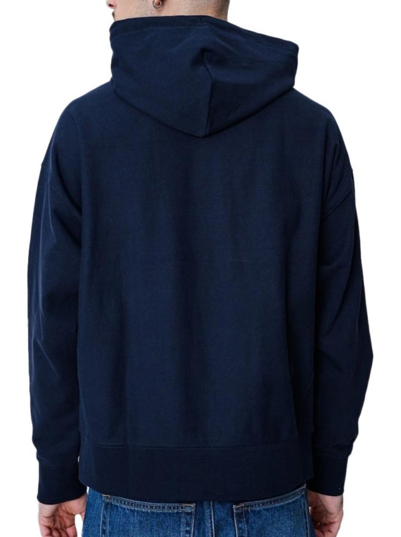 Sweat Homme Calvin Klein Jeans Bleu marine - Kiabi