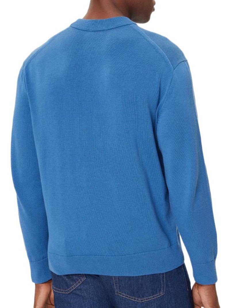 Sweat Homme Calvin Klein Jeans Bleu - Kiabi