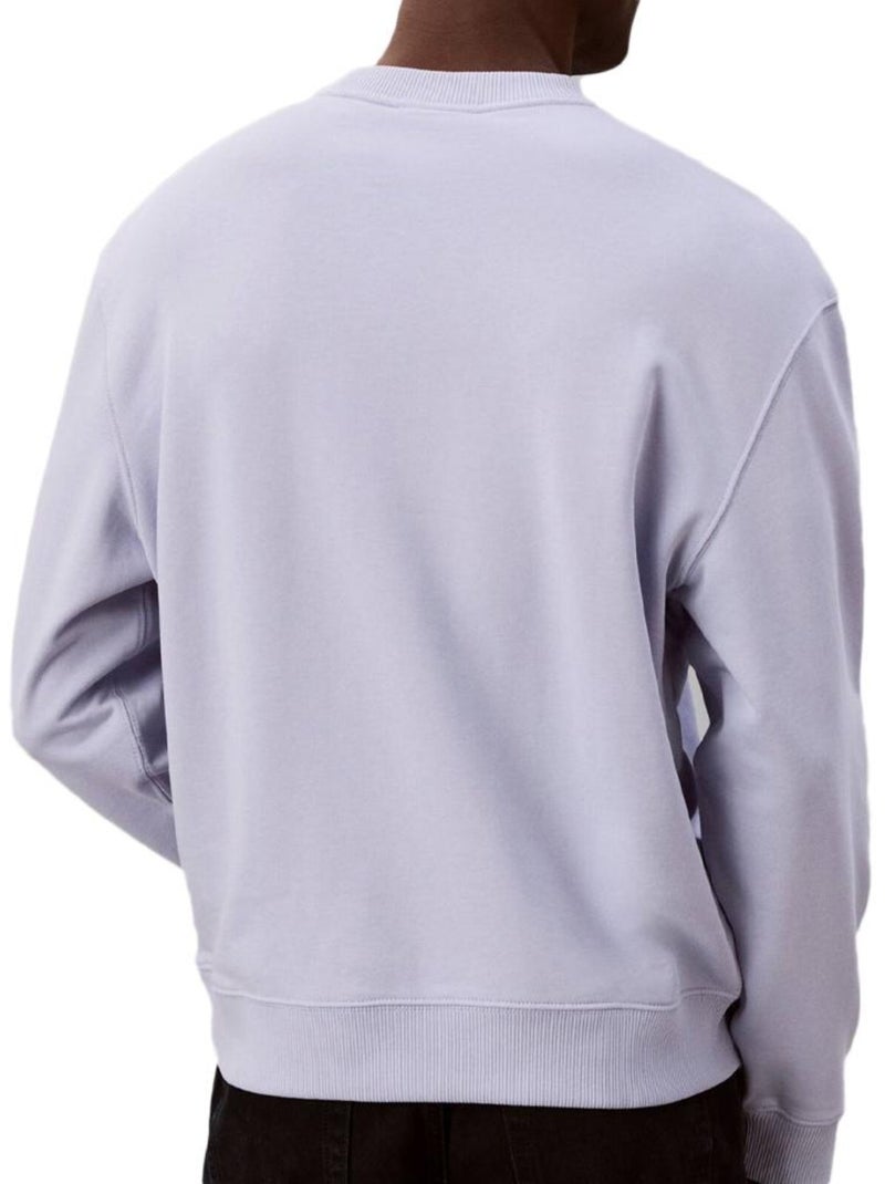 Sweat Homme Calvin Klein Jeans Bleu - Kiabi