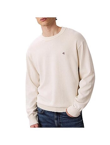 Sweat Homme Calvin Klein Jeans Eu Ls Cotton Relaxed