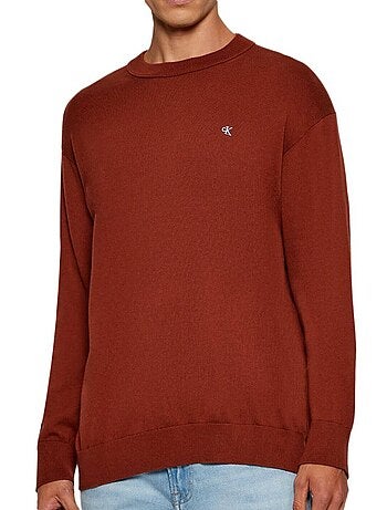 Sweat Homme Calvin Klein Jeans Eu Ls Cotton Relaxed