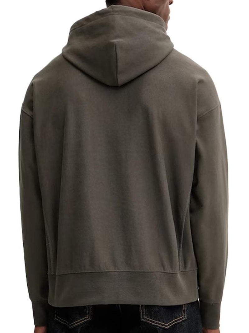 Sweat Homme Calvin Klein Jeans Gris Argenté - Kiabi