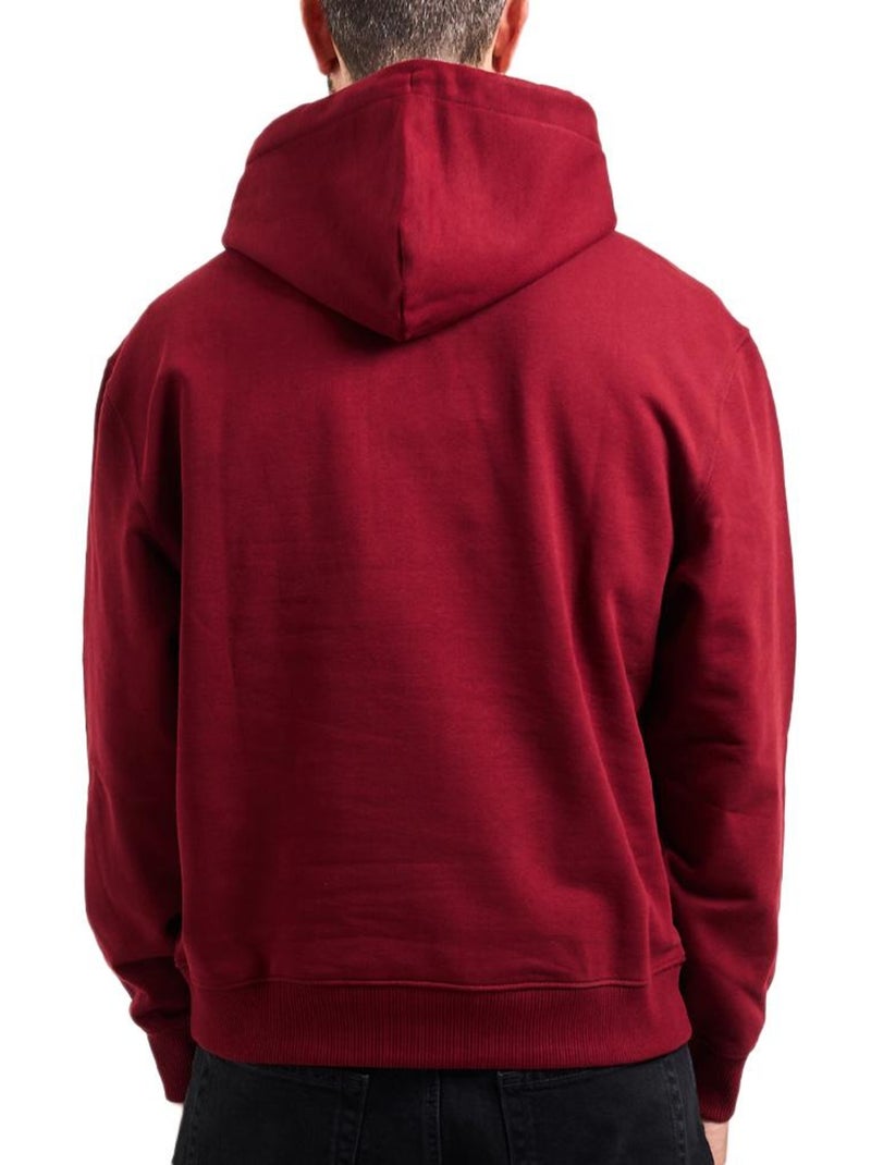 Sweat Homme Calvin Klein Jeans Rouge - Kiabi