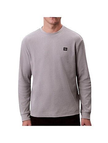 Sweat Homme Calvin Klein Jeans Waffle Badge