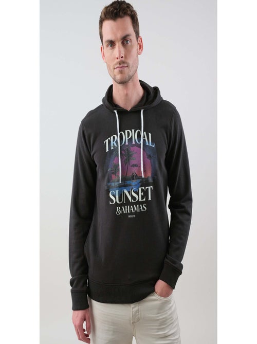 Sweat homme en coton à capuche 'Deeluxe' - Kiabi
