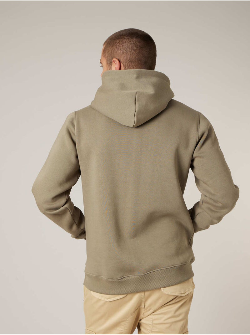 Sweat homme en coton 'Deeluxe' Vert kaki clair - Kiabi