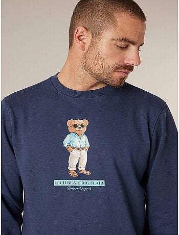 Sweat homme en coton doux 'Deeluxe'
