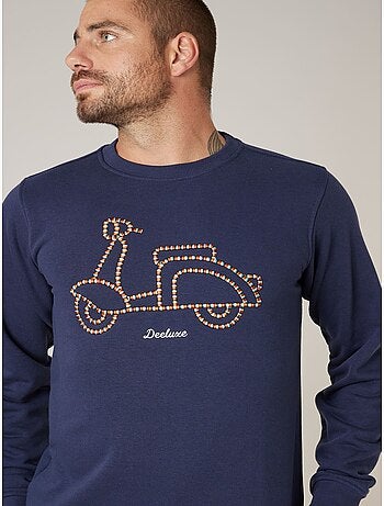 Sweat homme en coton doux 'Deeluxe'