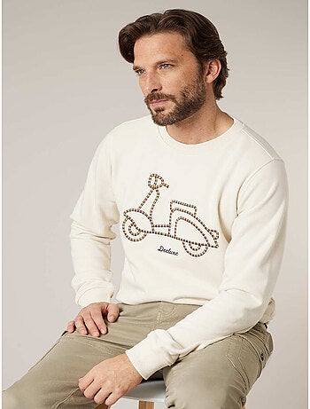 Sweat homme en coton doux 'Deeluxe'