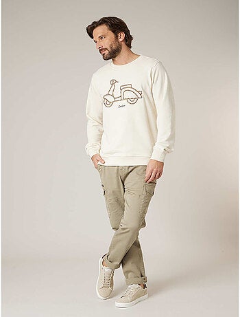 Sweat homme en coton doux 'Deeluxe'
