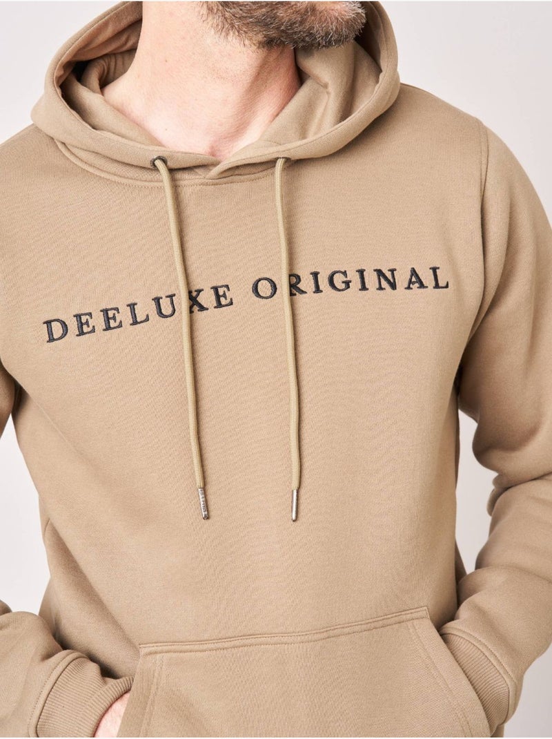 Sweat homme en coton mélangé 'Deeluxe' Beige foncé - Kiabi