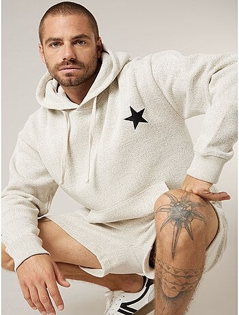 Sweat homme en coton mélangé 'deeluxe'