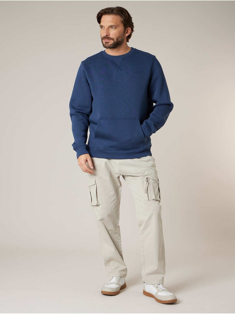 Sweat homme en coton molletoné

 'Deeluxe' Bleu foncé - Kiabi