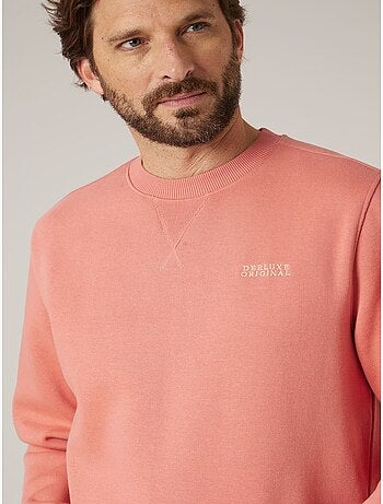 Sweat homme en coton molletonné 'deeluxe'