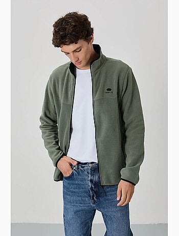 Lot de 2 sweats en maille peluche à fermeture éclair tommy