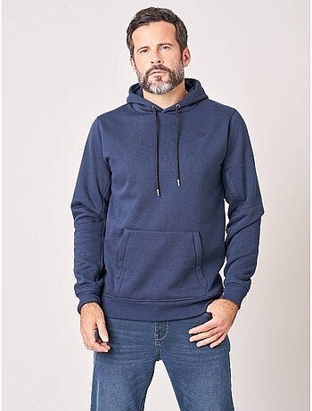 Sweat homme en molleton uni 'Deeluxe'