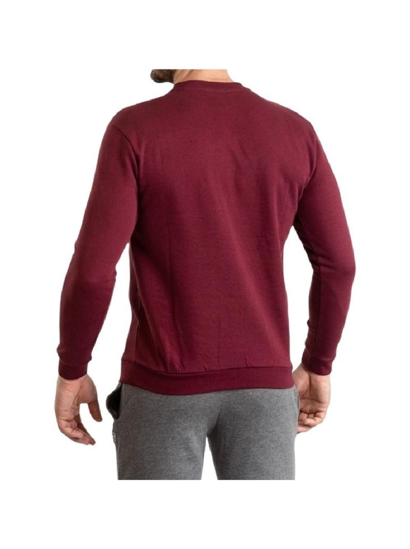 Sweat  Homme ergio Tacchini Crew tadium Bordeaux - Kiabi