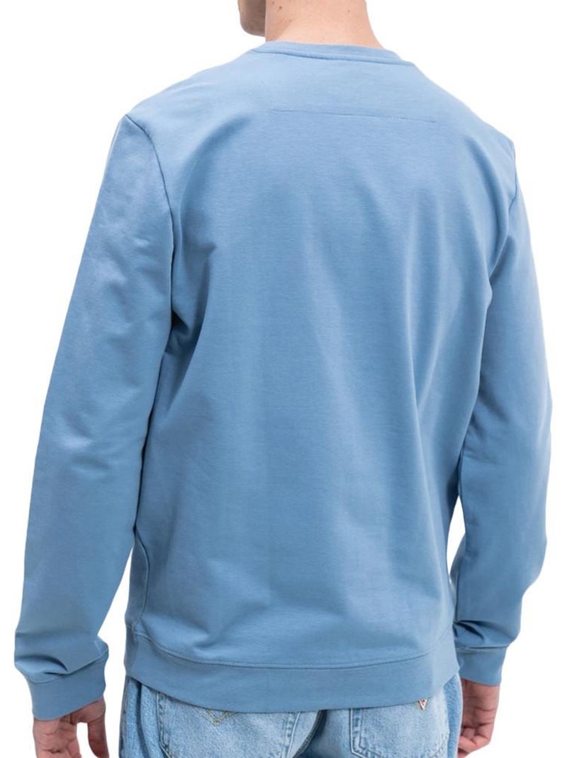 Sweat Homme Guess Bleu clair - Kiabi