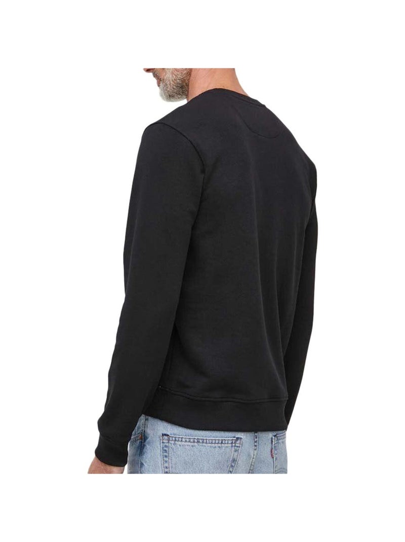 Sweat  Homme Guess Brode Noir - Kiabi