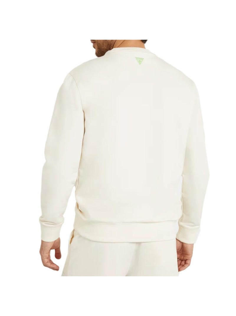 Sweat Homme GUESS Ecru - Kiabi