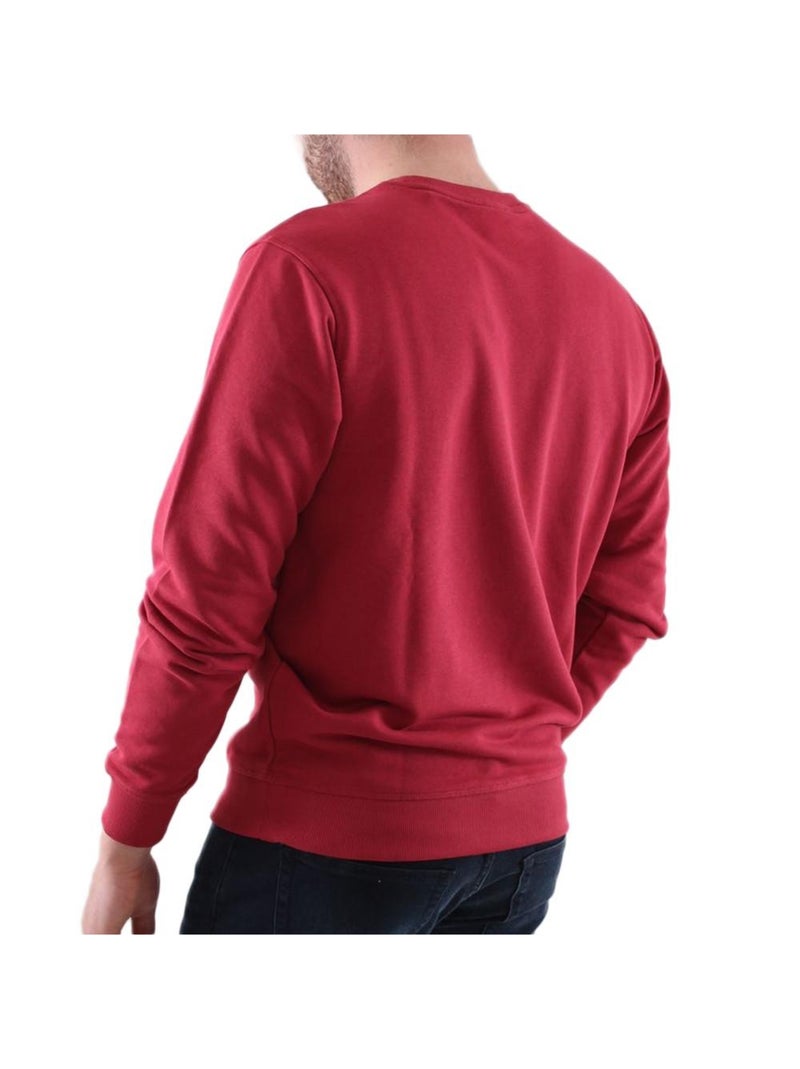 Sweat  Homme Guess Patch Rouge - Kiabi