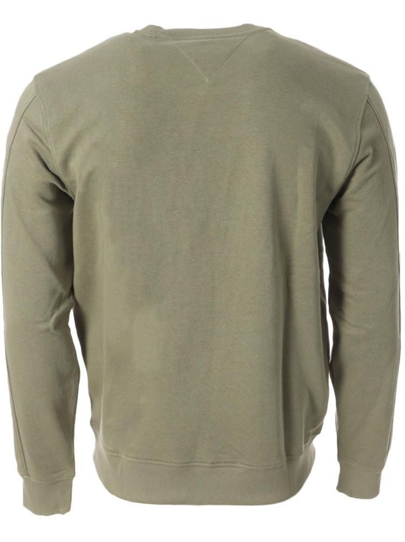 Sweat Homme Guess Vert kaki clair - Kiabi