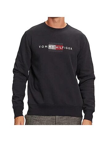 Sweat Homme Tommy Hilfiger Flag Embro