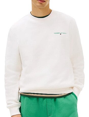 Sweat Homme Tommy Hilfiger Linear Crew