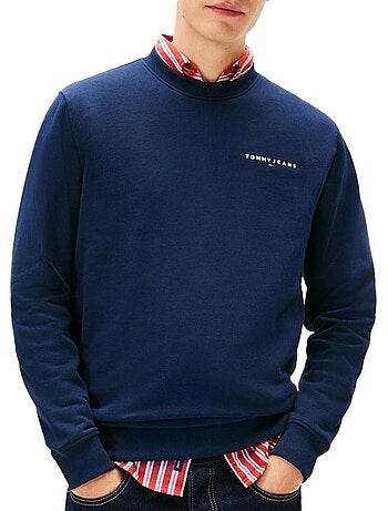 Sweat Homme Tommy Hilfiger Linear Crew
