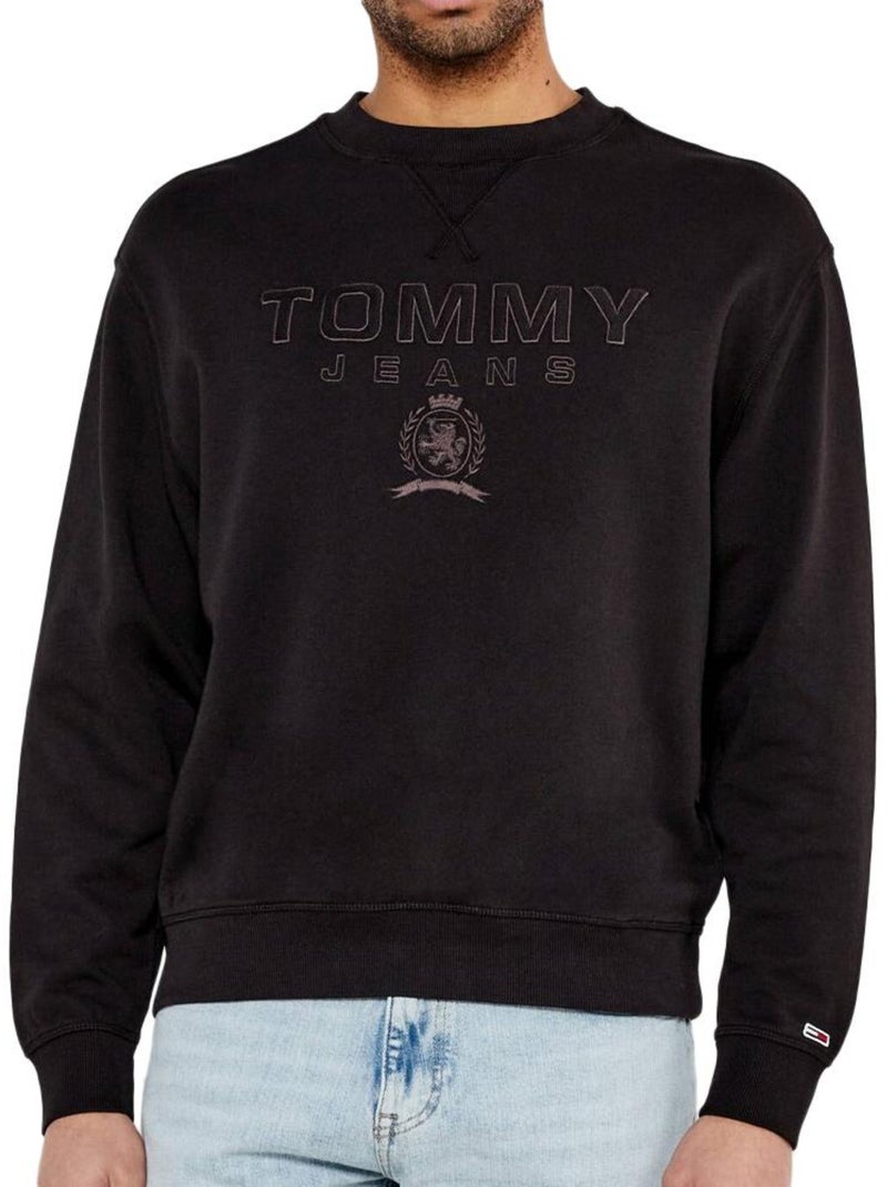 Sweat Homme Tommy Hilfiger Noir - Kiabi