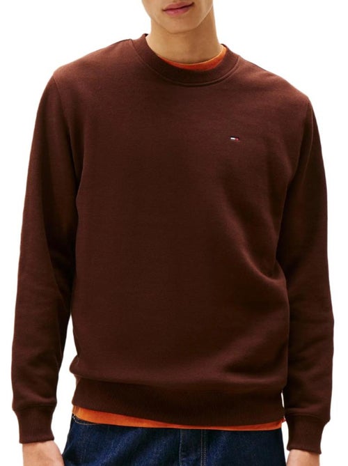 Sweat Homme Tommy Hilfiger Reg Flag Crew - Kiabi Sweat Homme Tommy Hilfiger Reg Flag Crew - Kiabi