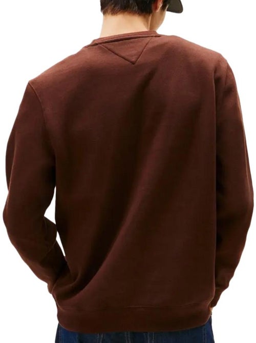 Sweat Homme Tommy Hilfiger Reg Flag Crew - Kiabi Sweat Homme Tommy Hilfiger Reg Flag Crew - Kiabi