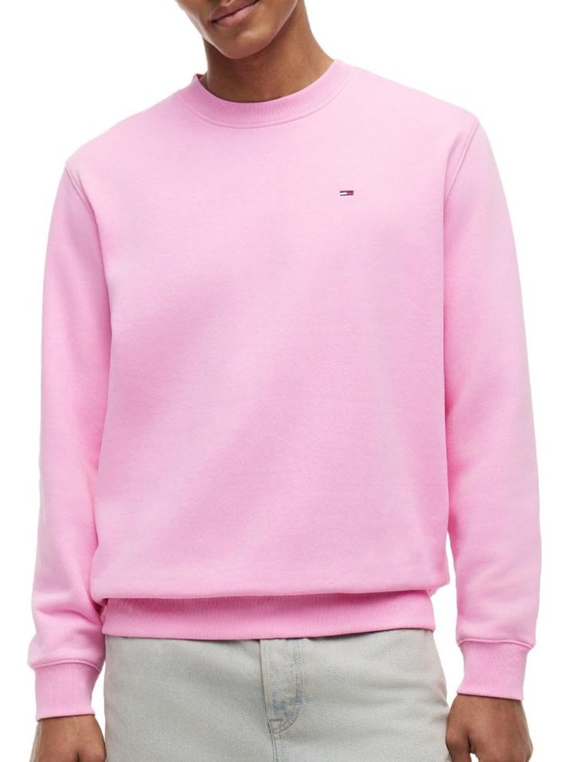 Sweat Homme Tommy Hilfiger Rose - Kiabi