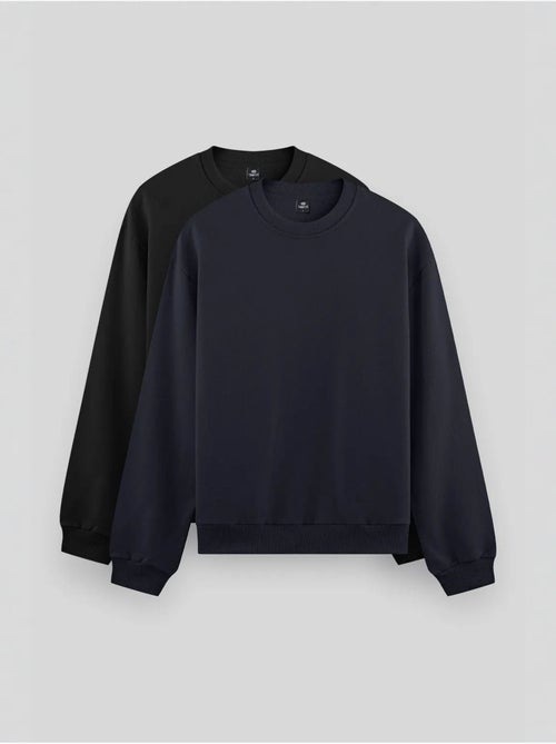 Sweat homme uni à col rond tommy - Kiabi Sweat homme uni à col rond tommy - Kiabi