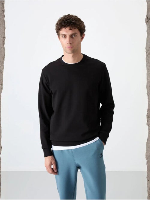 Sweat homme uni à col rond tommy - Kiabi Sweat homme uni à col rond tommy - Kiabi