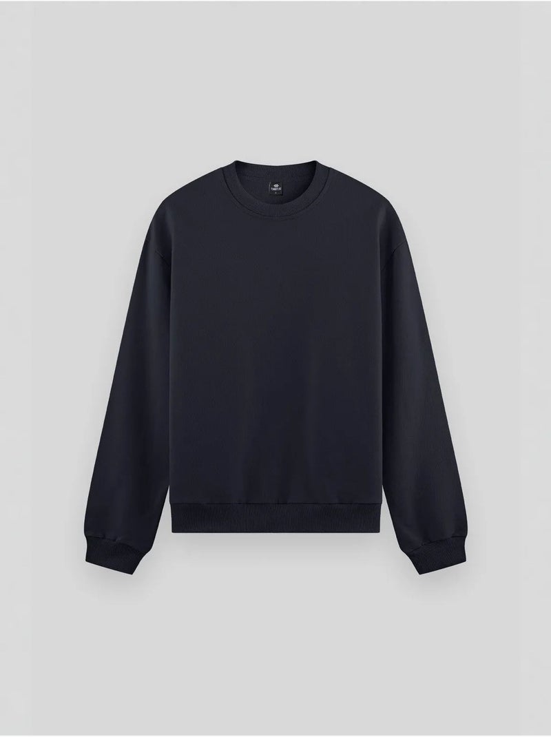 Sweat homme uni à col rond tommy Bleu marine - Kiabi