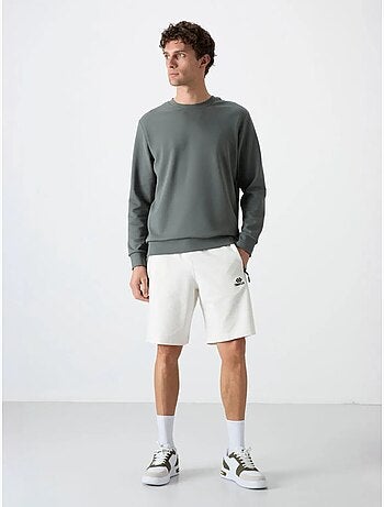 Sweat homme uni à col rond tommy
