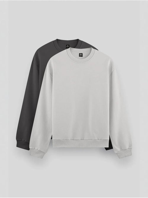 Sweat homme uni à col rond tommy - Kiabi Sweat homme uni à col rond tommy - Kiabi