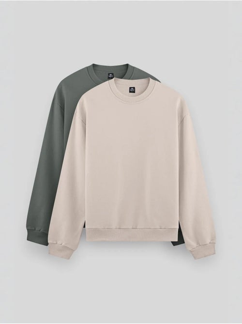 Sweat homme uni à col rond tommy - Kiabi Sweat homme uni à col rond tommy - Kiabi