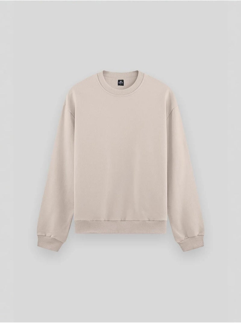 Sweat homme uni à col rond tommy Vert - Kiabi