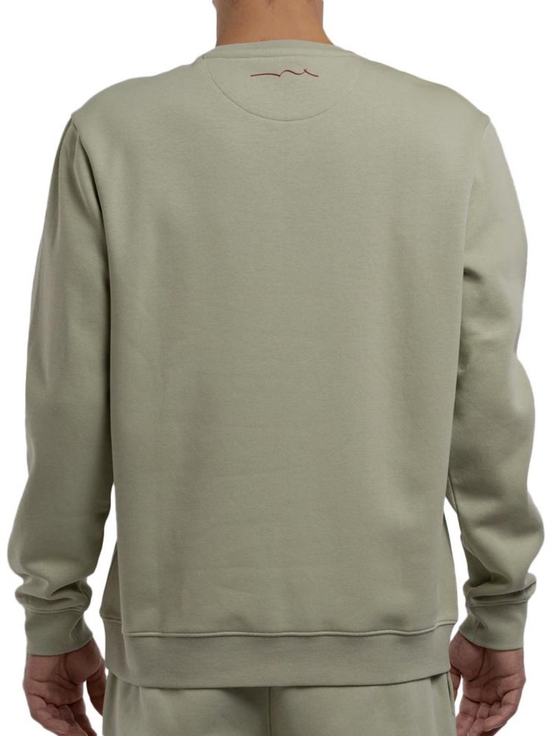 Sweat HommeTeddy Smith Vert kaki clair - Kiabi