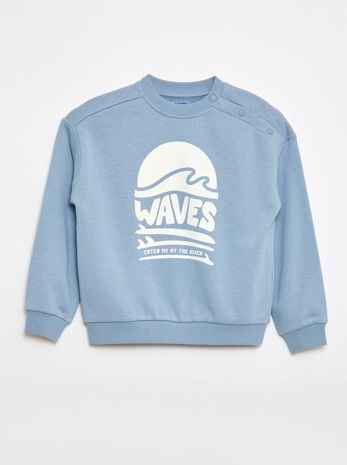 Sweat imprimé - Collection facile à enfiler - Kiabi