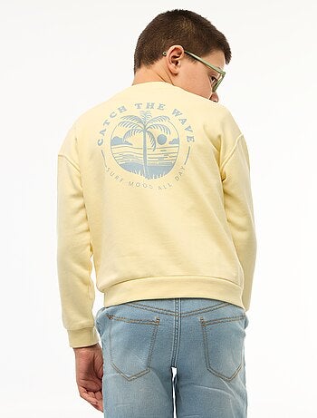 Sweat imprimé - Collection facile à enfiler