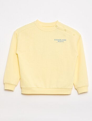 Sweat imprimé - Collection facile à enfiler