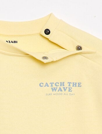 Sweat imprimé - Collection facile à enfiler