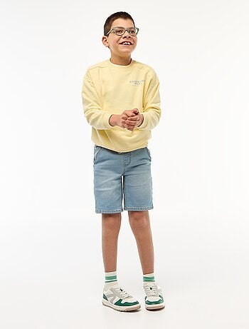 Sweat imprimé - Collection facile à enfiler