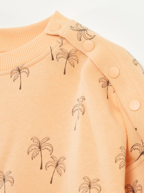 Sweat imprimé - collection facile à enfiler - Kiabi